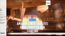 Amazon empieza a construir su constelación de satélites internet