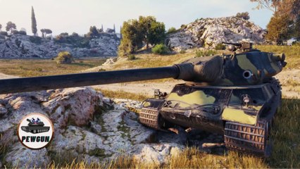 [ wot ] AMX M4 MLE. 54 戰場之巨獸！ | 9 kills 11k dmg | world of tanks |  @pewgun77