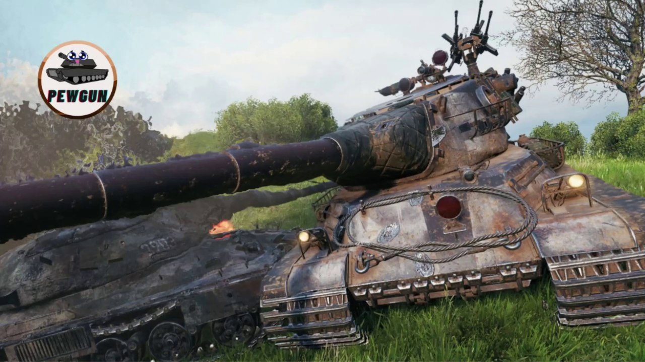 [ wot ] AMX M4 MLE. 54 無敵法式傑作在戰場的狂風表現！ | 7 kills 10k dmg | world of tanks |  @pewgun77