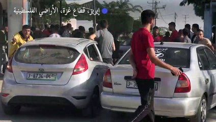 فلسطينيون يتجهون نحو معبر إيرز المنفذ الوحيد لسكان غزة الى إسرائيل