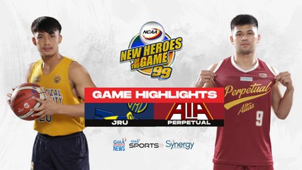 NCAA Season 99 Men's Basketball Perpetual VS JRU (Highlights) | NCAA Season 99