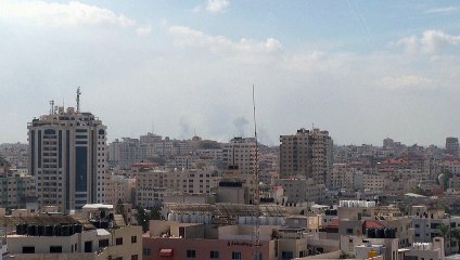 طائرات حربية إسرائيلية تشن غارات على قطاع غزة (ا ف ب)