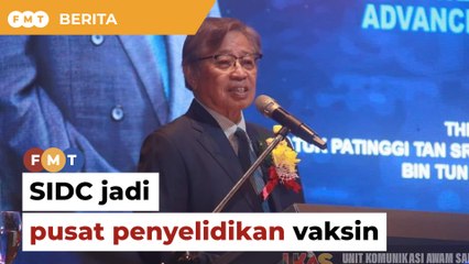 SIDC boleh jadi pusat penyelidikan vaksin hadapi Penyakit X, kata Abang Jo