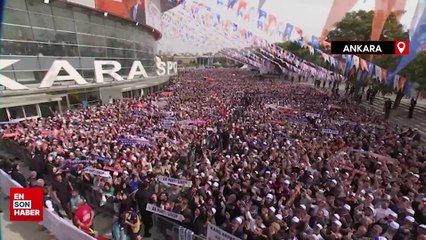 Cumhurbaşkanı Erdoğan: Kongre öncesi vatandaşlara hitap etti
