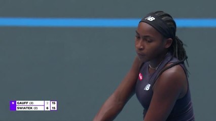 Pékin - Swiatek met fin à la folle série de Gauff