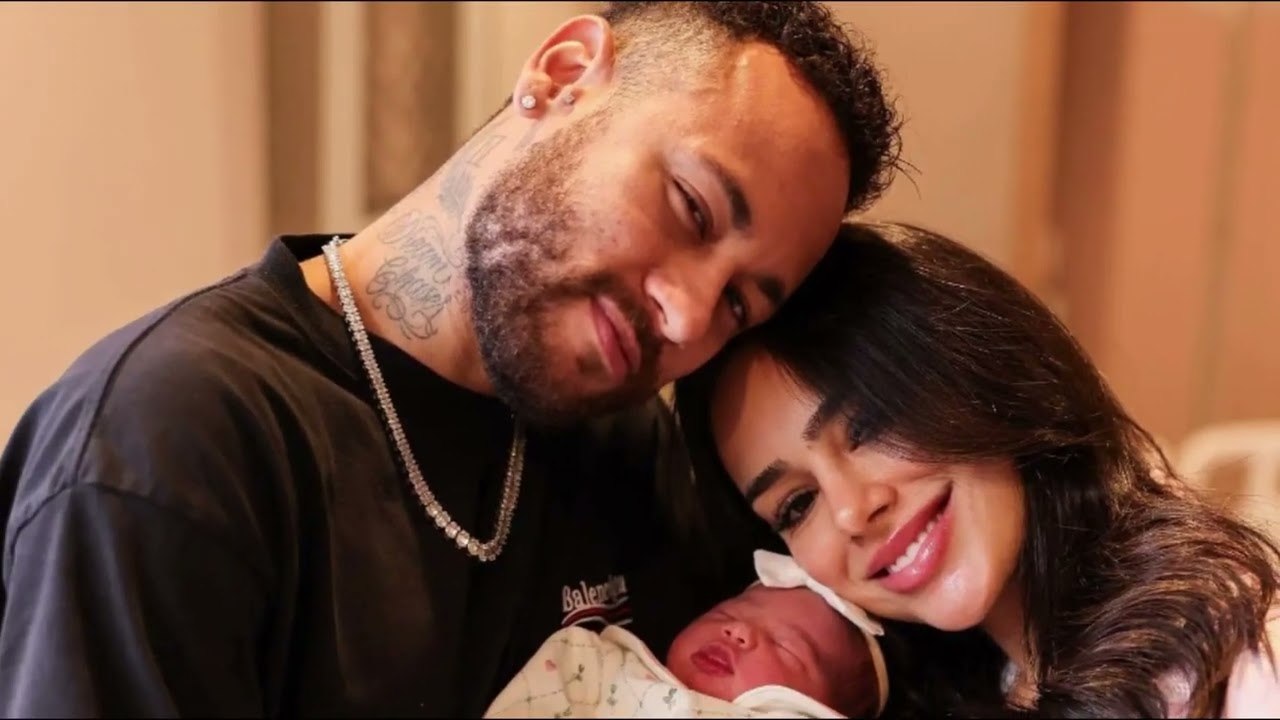 Neymar announces birth of daughter Mavie with stunning model girlfriend Bruna Biancardi