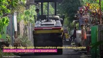 JALAN CIMUNCANG-KEBONPEDES DIPERBAIKI PEMKAB SUKABUMI, MOBILITAS MASYARAKAT MAKIN LANCAR