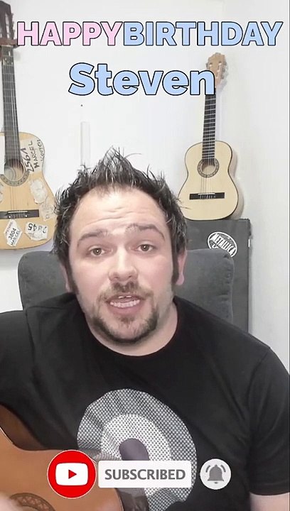 Happy Birthday, Steven! Geburtstagsgrüße an Steven