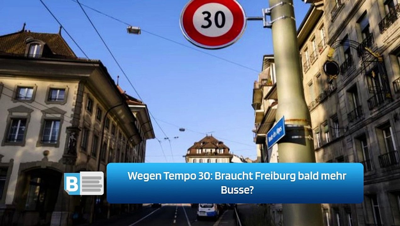 Wegen Tempo 30: Braucht Freiburg bald mehr Busse?