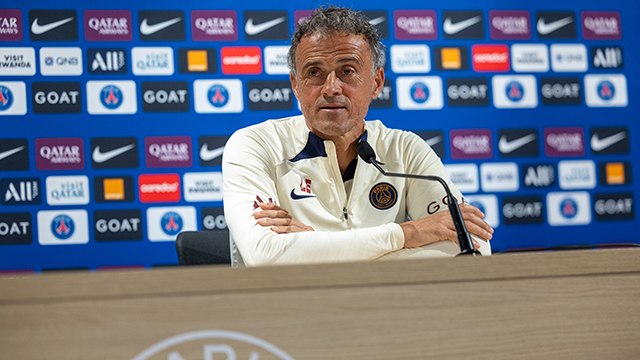 Replay : Stade Rennais FC - Paris Saint-Germain : La conf' de presse de Luis Enrique