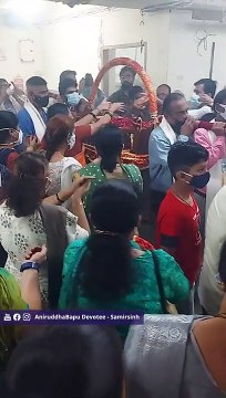 Arrival of Shreemad Purushartha Grantharaj in Paalkhi at Shree Harigurugram _ Sadguru Aniruddha Bapu