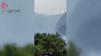 Burdur'da orman yangını