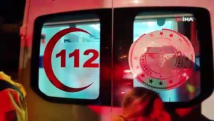 Kayseri'de kontrolden çıkan yolcu otobüsü aydınlatma direğine çarptı: 16 yaralı