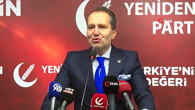 Fatih Erbakan: İsrail zulmüne devam ediyor