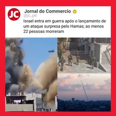 ISRAEL ENTRA EM GUERRA APÓS ATAQUE SUPRESA DO HAMAS; VEJA IMAGENS