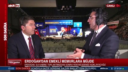 Adalet Bakanı Yılmaz Tunç kongreyi değerlendirdi