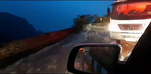 Chuvas intensas atingem rodovias de SC
