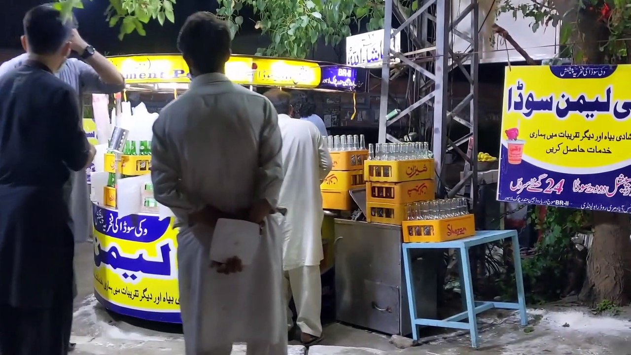 Wiki Lemon Soda - Shamsabad Murree Road Rawalpindi - Special Doodh Soda - Wiki Lemon Soda Water