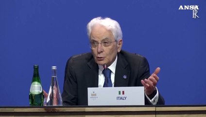 Mattarella: "Ue mantenga compattezza nel sostegno all'Ucraina"