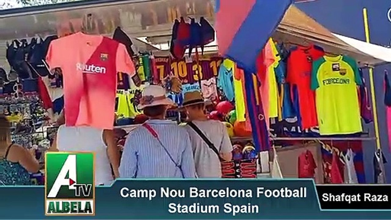 Camp Nou Barcelona Stadium Spain Visit Albela Tv Team for Subscribers of channel funnyvideo