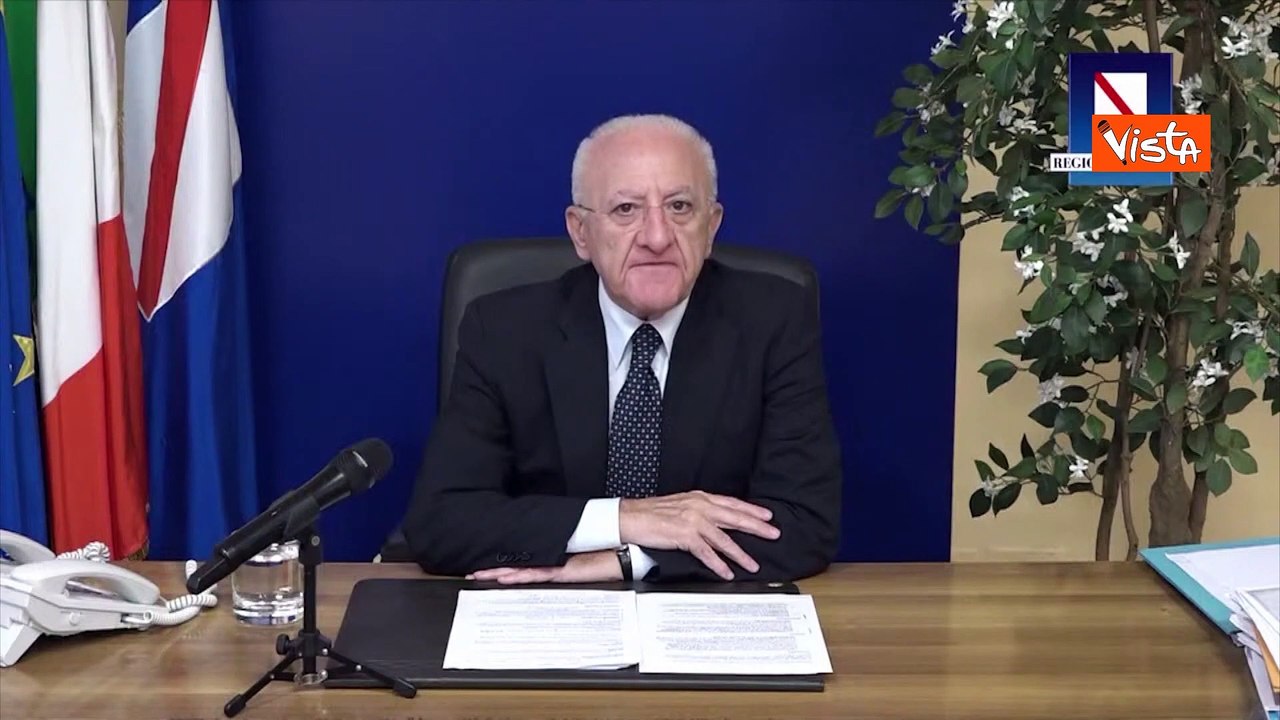 De Luca replica a Musumeci: "Governo sblocchi fondi sviluppo e coesione per Campania"