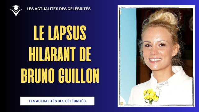 Élodie Gossuin : Bruno Guillon fait un lapsus hilarant en direct !