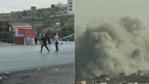صور مباشرة لاشتباكات بين فلسطينيين والقوات الإسرائيلية في رام الله بالضفة الغربية