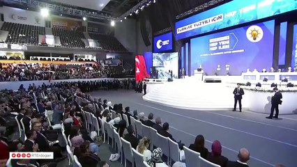 Breaking News : Pas un seul gaspillage ! Le président Erdoğan a été réélu président du parti AKP