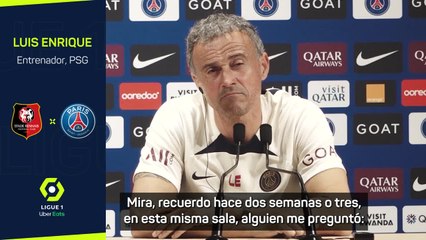 En pleno enganchón con la prensa francesa, Luis Enrique soltó esto de Mbappé: ojo a la comparación
