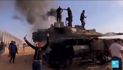 Israel 'at war' as Hamas gunmen launch surprise attack from Gaza