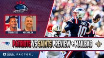 LIVE Patriots Daily: Mailbag Show: Saints Preview   Mac's Future w/ Mike Kadlick