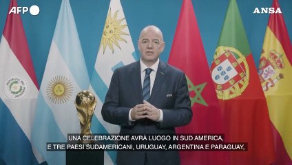 Annuncio della Fifa: "I Mondiali 2030 toccheranno tre continenti"