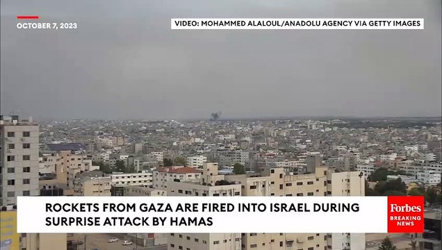 Rockets From Gaza Are Fired Into Israel In Deadly Surprise Attack By Hamas