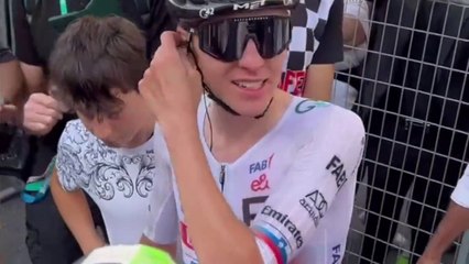 Tour de Lombardie 2023 - Tadej Pogacar : "To win for the third time in my third participation and for the second time here in Bergamo, it's a dream come true"