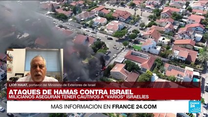 Lior Haiat: 'Irán financia a organizaciones terroristas para que ataquen a Israel'