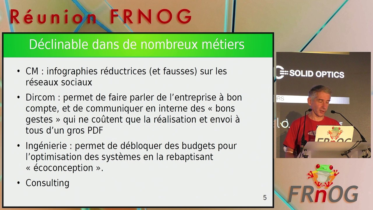 FRnOG 38 - Pierre Beyssac : Greenwasher numérique  - un métier d'avenir et sans risque