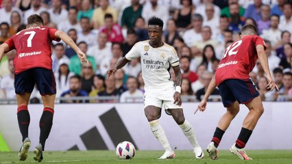 Gol de Vinicius. Real Madrid 3 - Osasuna 0