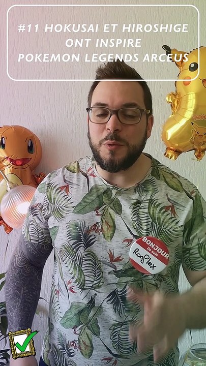Pokemon Legends Arceus s'inspire d'Hiroshige, le célèbre artiste japonais qui a créé l'iconique vague de Kanagawa ! | Histoire de l'art | Estampe | Pikachu