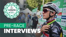 Il Lombardia presented by Crédit Agricole 2023  | Pre-race Interviews