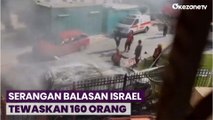 Serangan Balasan, Israel Gempur 21 Titik Wilayah Gaza, RS Indonesia Terkena Serangan