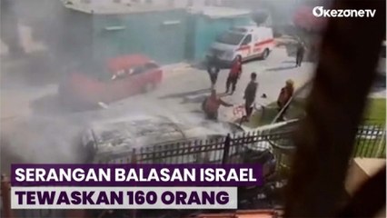 Serangan Balasan, Israel Gempur 21 Titik Wilayah Gaza, RS Indonesia Terkena Serangan