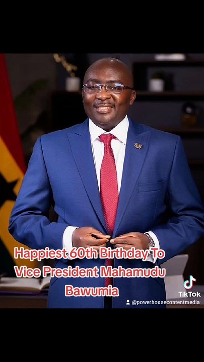 Happiest 60th Birthday To Vice President Mahamudu Bawumia. #ghananews #npp  #ndc #mahamudubawumia #Bawumia60thbirthday #bawumiaat60