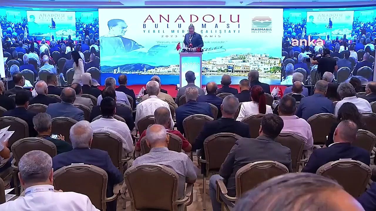 Atelier sur les médias locaux du CHP... Cem Kaytan： ＂La loi sur la profession de journaliste, qui réglemente qui peut exercer le journalisme, a été révisée...