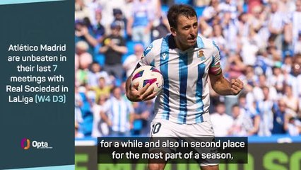 Sociedad have proven to be top-four contenders - Simeone