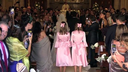 Carolina Monje se da el sí quiero con Álex Lopera