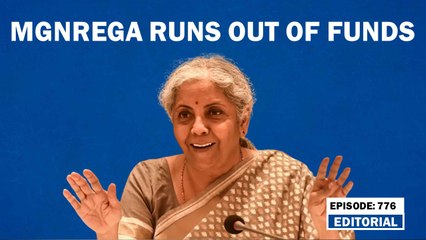 Video herunterladen: Editorial with Sujit Nair: MGNREGA Runs Out Of Funds | Nirmala Sitharaman | PM Modi | BJP Congress