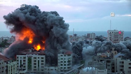 İsrail'in Gazze'ye yönelik hava saldırıları