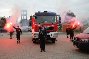 Przekazanie wozu do OSP Krotoszyn