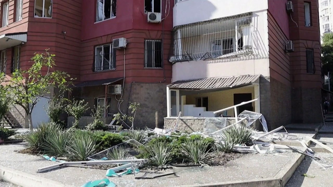Nächtliche Bomben treffen Tschornomorsk bei Odessa