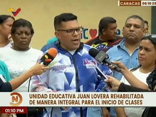 Caracas | Bricomiles rehabilitan de manera integral la Unidad Educativa Juan Lovera